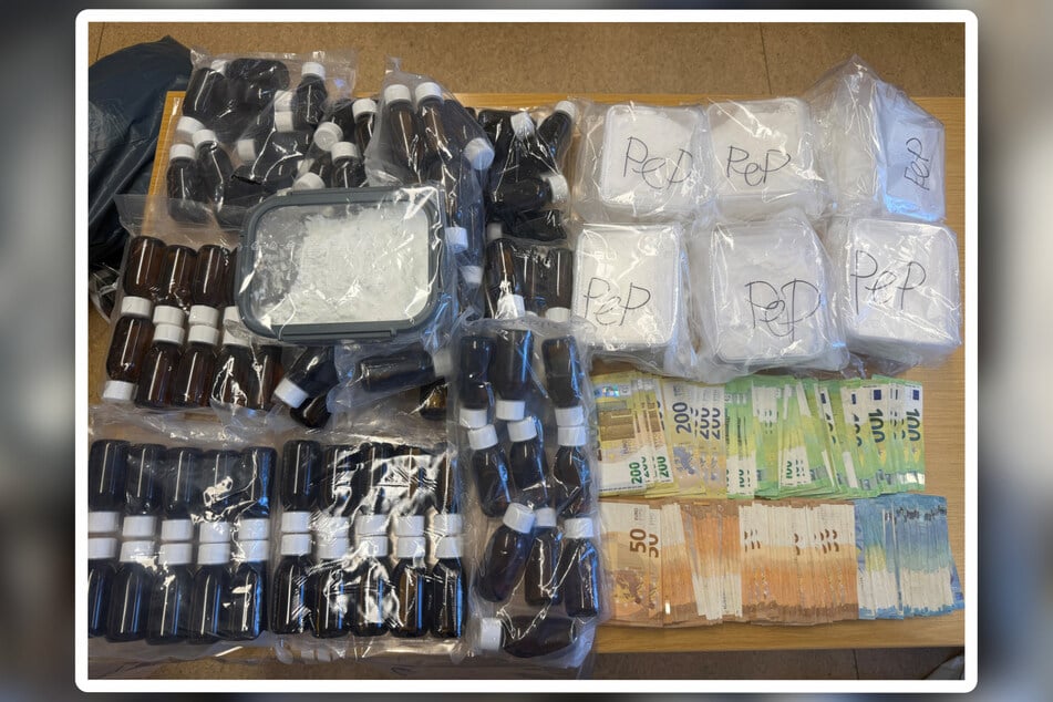 Die Polizei stellte kiloweise Drogen sicher.