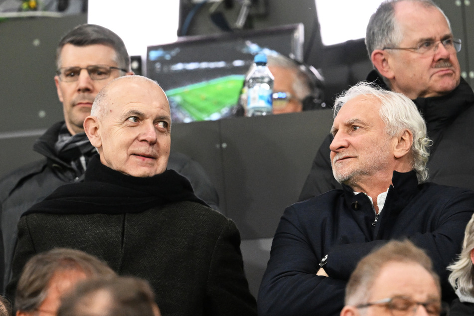 Gemeinsam mit DFB-Präsident Bernd Neuendorf (61, l.) möchte Sportdirektor Rudi Völler die Nationalmannschaft wieder in erfolgreichere Zeiten führen.
