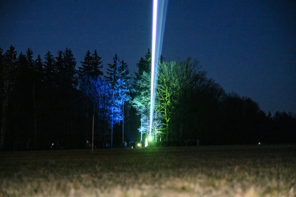 Dieser Lichtstrahl an der Meridiansäule sollte den 13. Längengrad markieren.