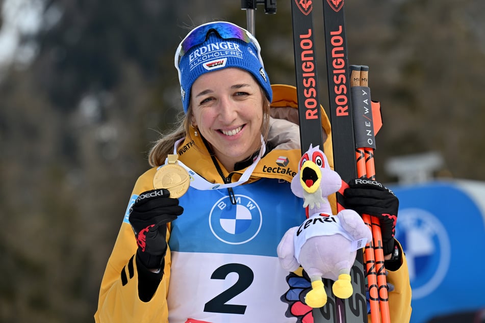 Am Sonntag hatte Preuß ihr erstes WM-Gold in einem Individualrennen geholt.