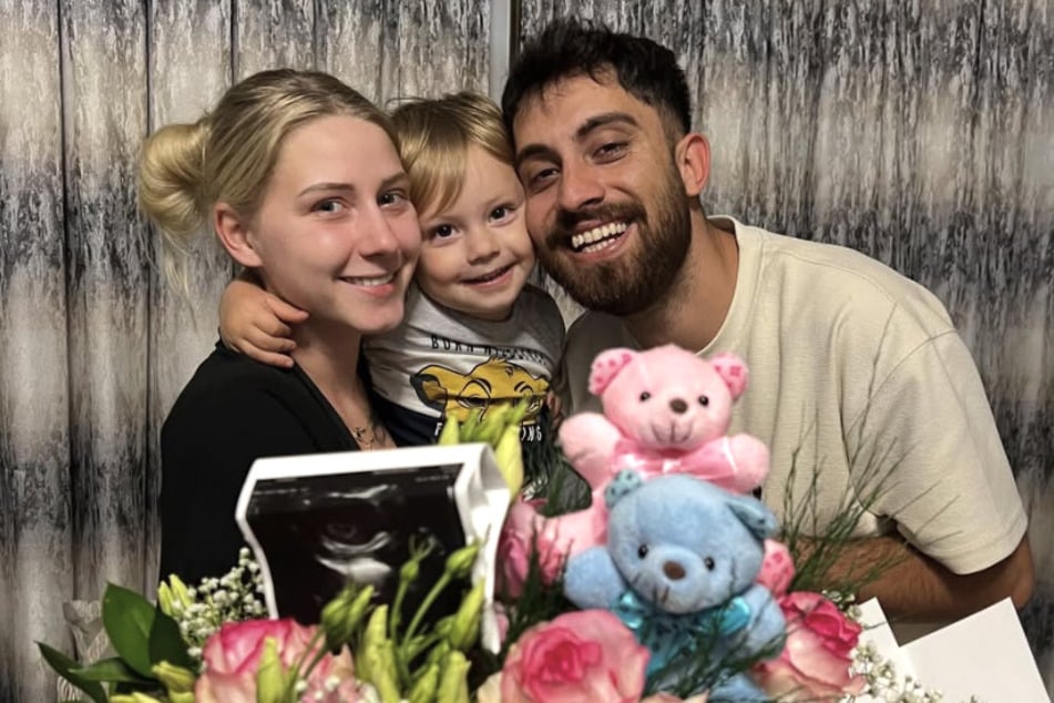 Loredana Wollny (22), ihr Ehemann Servet (25) und Sohnemann Aurelio (2) sind wieder vereint.