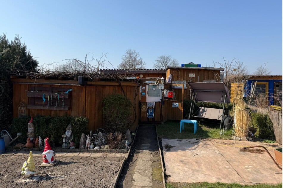 So schön sah die Laube von Familie Hempel vor dem Brand aus.