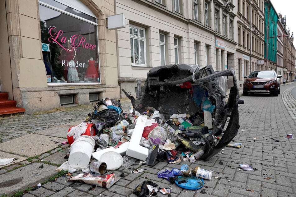 An der Limbacher Straße wurde auch gezündelt.
