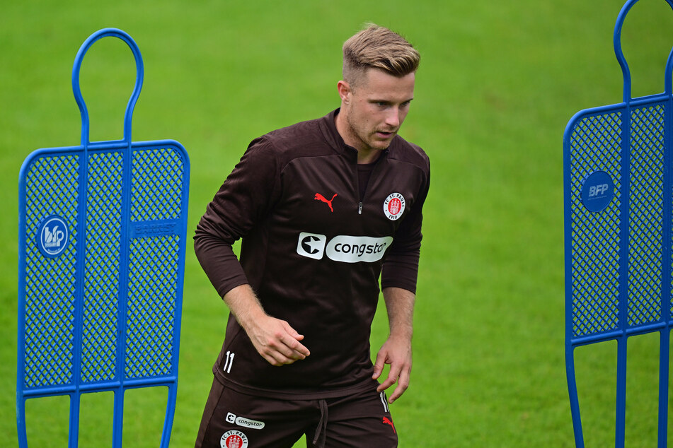 St.-Pauli-Stürmer Johannes Eggestein (25) spricht von optimalen Bedingungen im Trainingslager.