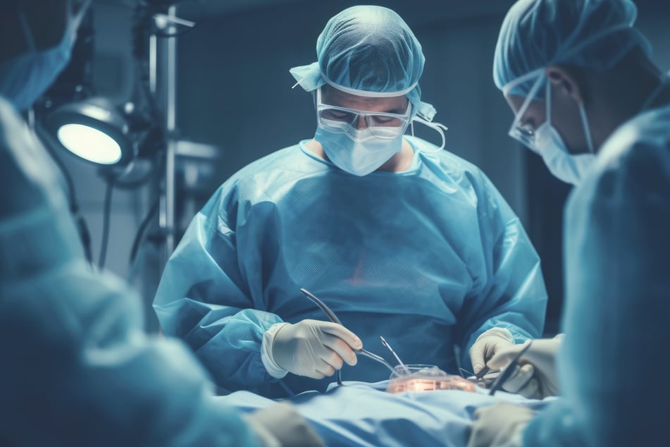 Para aliviar la presión, el médico salió del quirófano durante unos minutos. Eso tuvo consecuencias. (Foto simbólica)