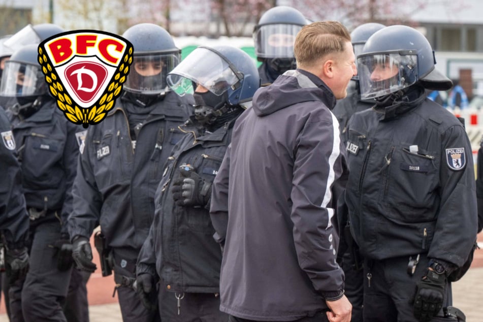Pokal-Krawalle in Berlin mit Hitler-Grüßen, Böllern und Flaschen: BFC-Chaoten gehen auf Polizei los
