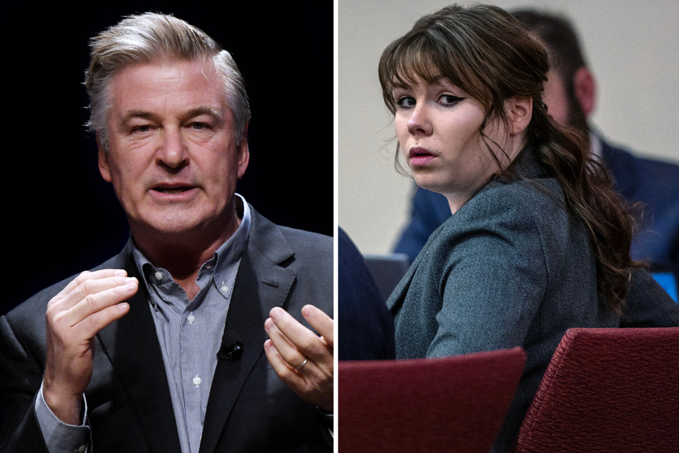 Lawyers have pointed fingers at Alec Baldwin (l.) for the fatal shooting on the set of Rust as the movie's armorer, Hannah Gutierrez, goes to trial.
