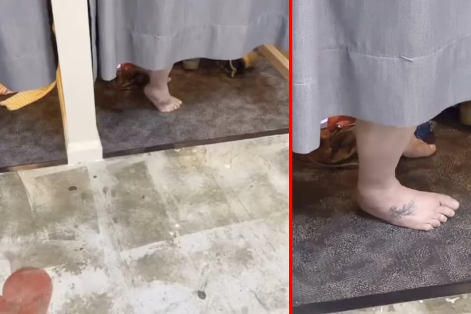 Kundin uriniert in Umkleidekabine: Was die Mitarbeiter dann finden, macht fassungslos