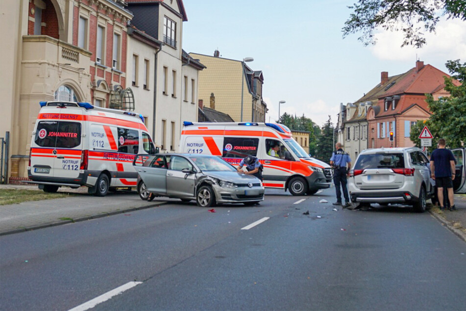 Zwei der fünf Verletzten mussten in ein Krankenhaus eingeliefert werden.