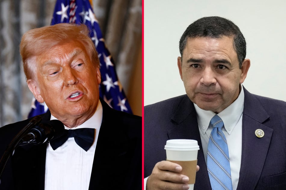 President Donald Trump has angrily attacked Democratic Congressman Henry Cuellar just days after pardoning him.