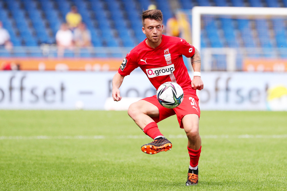Brauchte keinen Anlauf, kam sofort wieder in Zwickau klar: Rückkehrer Patrick Göbel (28).
