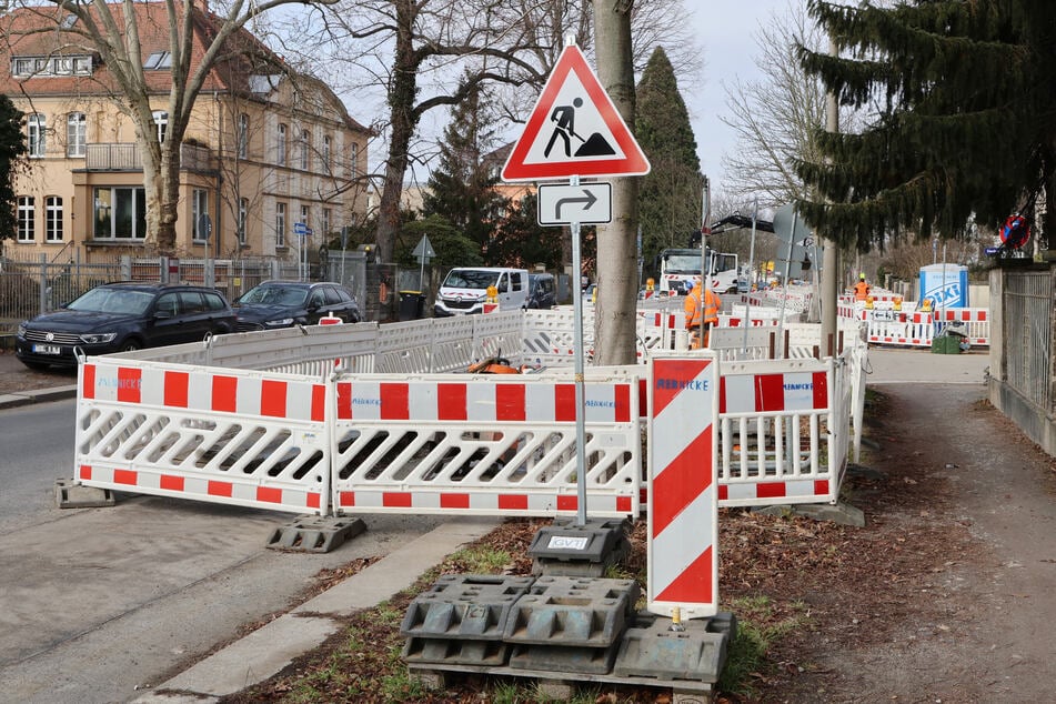 Stadteinwärts ist die Wiener Straße seit Monaten nicht durchgängig befahrbar.