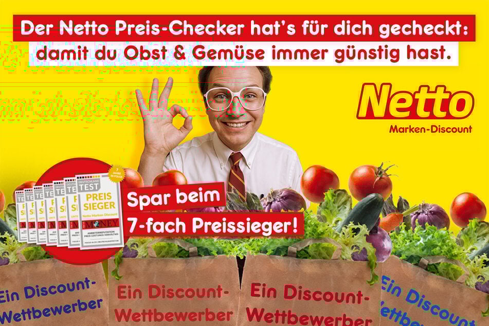 Der Netto-Preis-Checker findet für Euch heraus, wo Obst und Gemüse am günstigsten zu bekommen sind.