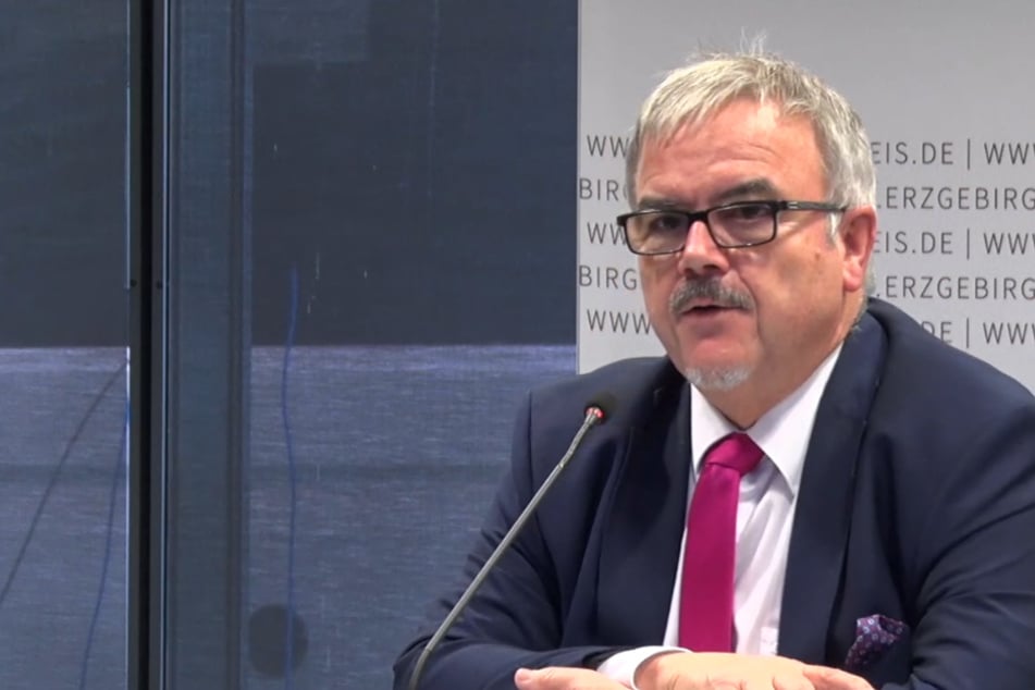 Frank Vogel, Landrat des Erzgebirgskreises.
