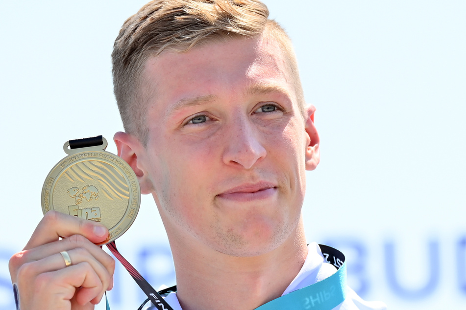 Bei der Schwimm-WM gewann der 24-jährige Florian Wellbrock die Goldmedaille.