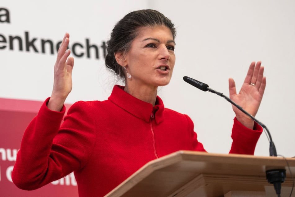 Sahra Wagenknecht (55) kann im Wahlkampf mit ihrer Partei auf den Berliner Spitzenkandidaten Oliver Ruhnert bauen.