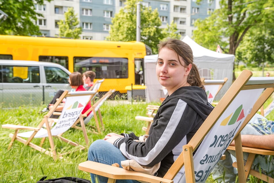 Anna Eschenbach (23) bewarb sich als Kauffrau für Büromanagement.