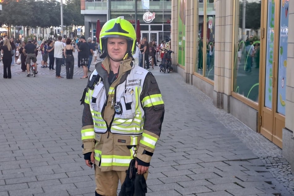 Laut Philipp Dude (39) von der Feuerwehr handelte es sich um einen Fehlalarm.