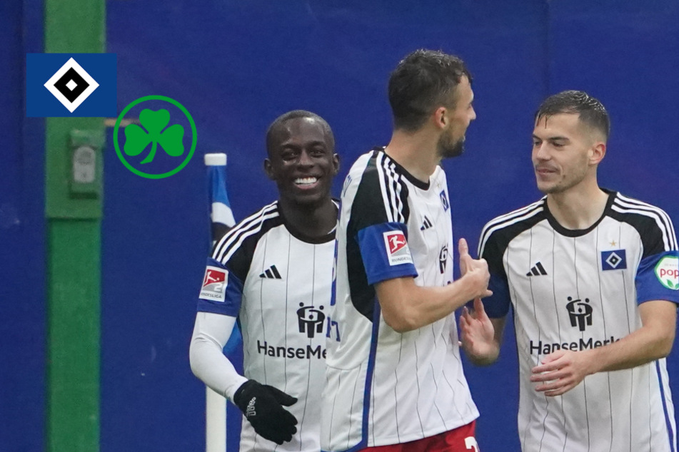 HSV trotzt doppeltem Verletzungsschock gegen Fürth und knackt Rekord