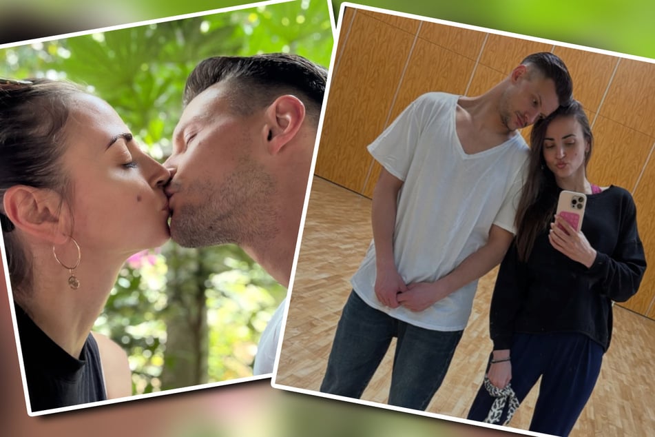 Auf ihrem Instagram-Kanal hat Ekaterina Leonova am Donnerstag einige Schnappschüsse mit ihrem Liebsten veröffentlicht.
