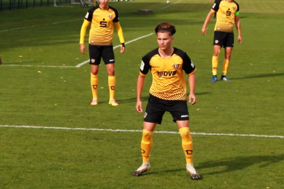 Ex-RB player Bennet Haffke scored the 1-1 equalizer for Dynamo Dresden.  (Archive image)