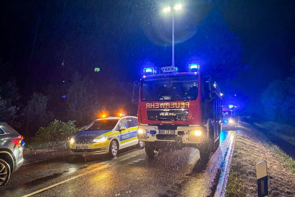 Auf der B241 kam es bis in den Donnerstagmorgen zu Verkehrseinschränkungen.