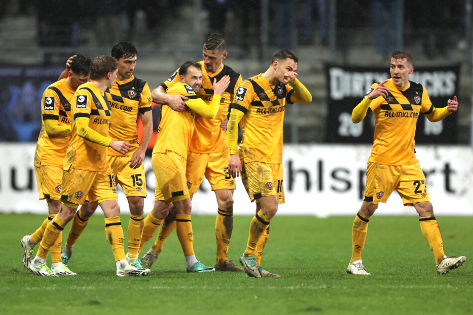 Auswärts jubelt Dynamo derzeit häufiger als im eigenen Stadion. Die letzten drei Spiele in der Fremde gewann Dresden alle - in Bielefeld und Mannheim sogar ohne Gegentor.