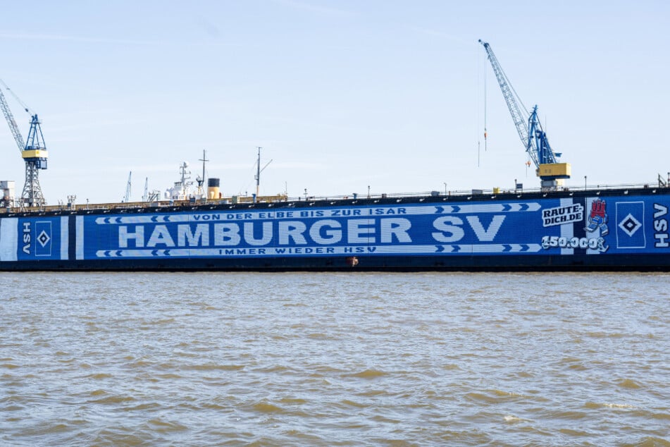 In das XXL-Banner wurden die Vornamen aller 150.000 Mitglieder eingearbeitet.