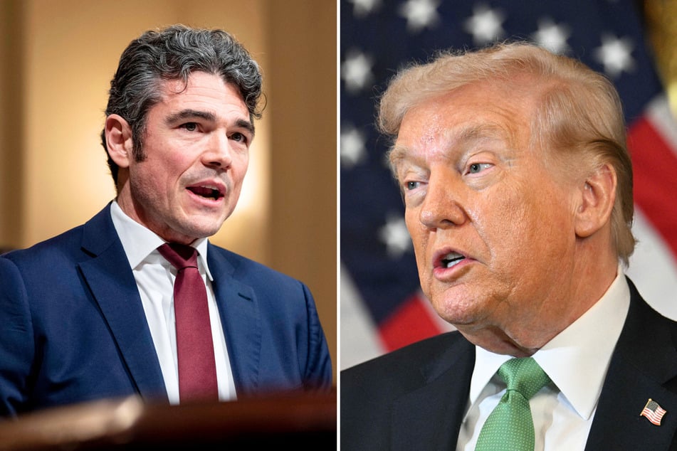 On Tuesday, President Donald Trump (r.) shared his reaction after intelligence official Joe Kent resigned in protest of the US and Israel's war with Iran.