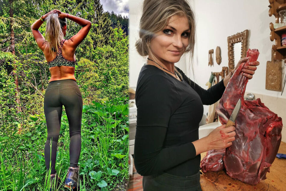 Petra Krchňavá (31) zeigt sich auf Instagram sowohl von ihrer schönen als auch von ihrer knallharten Seite.