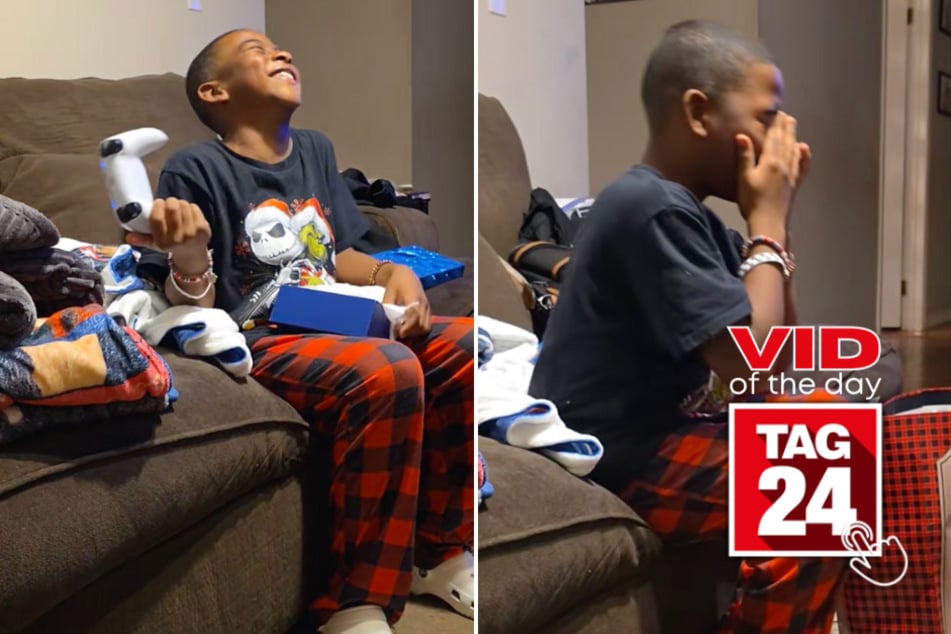 viral videos: Viral Video of the Day for December 30, 2025: Boy breaks down after ultimate Christmas surprise