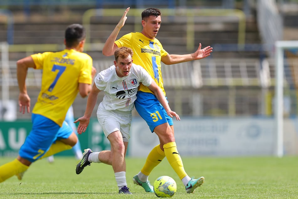 Beim letzten Test gegen Regionalligist Barockstadt Fulda-Lehnerz erkämpfte sich Lok Leipzig spät noch ein 1:1.