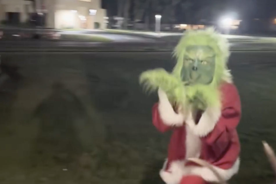 Der Grinch ist als Weihnachtshasser bekannt und wurde von der Polizei in Florida eingesetzt, um eine Verhaftete auf die Schippe zu nehmen.