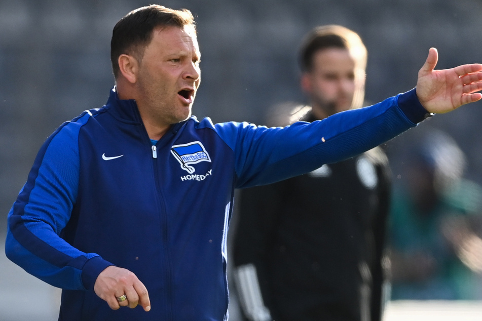 Pal Dardai hofft auf eine bessere Tagesform seiner Spieler, als noch gegen Arminia Bielefeld.