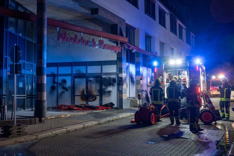 An der Wiedebachpassage fand in der Nacht ein Einsatz statt.