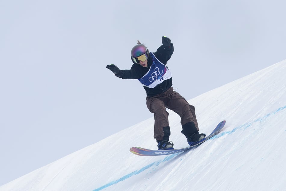 Annika Morgan (im Bild) musste im letzten Durchgang noch die Neuseeländerin Zoi Sadowski Synnott passieren lassen.