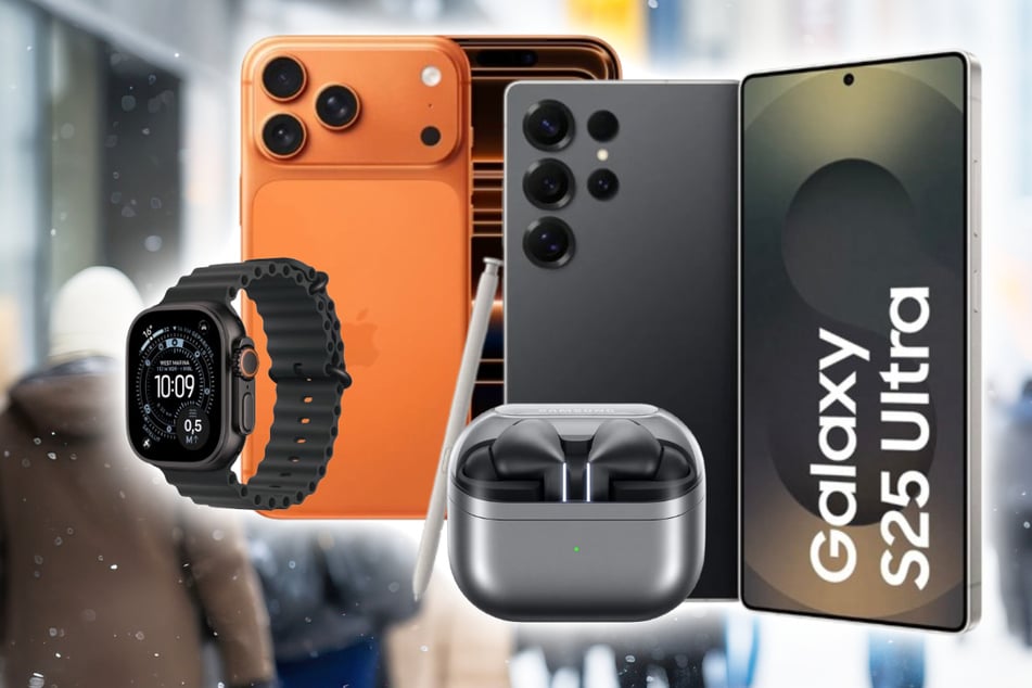 Samsung Galaxy S25 Ultra und iPhone 17 Pro Max stark reduziert mit Geschenk on top