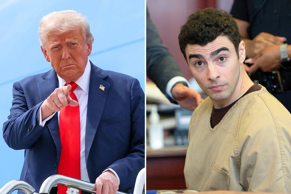 Luigi Mangione's (r.) attorneys and the judge overseeing his trial are demanding answers after President Donald Trump and his allies publicly labeled him a leftist extremist.