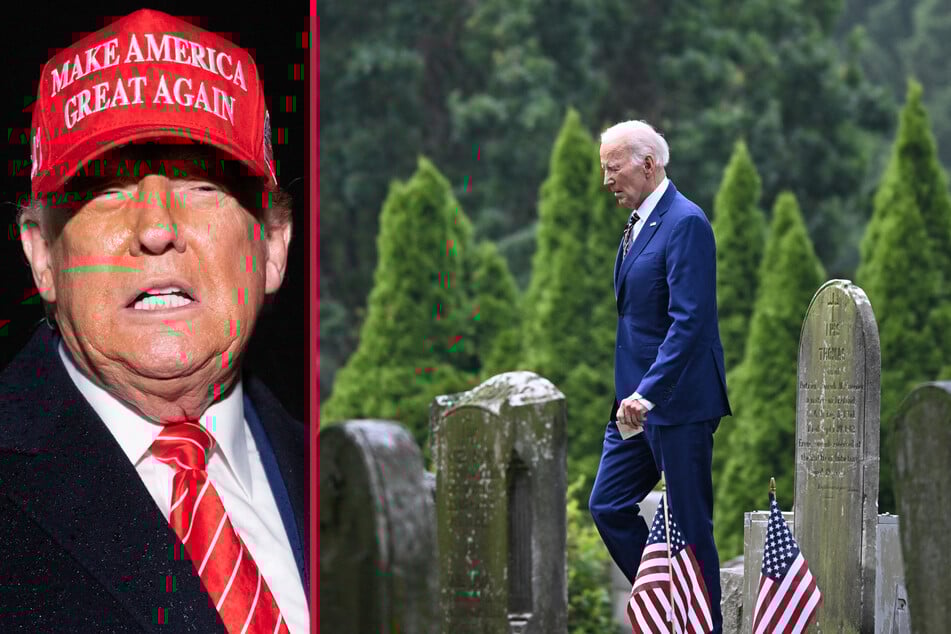 Trump is now sharing posts claiming that Biden was executed and replaced with clones