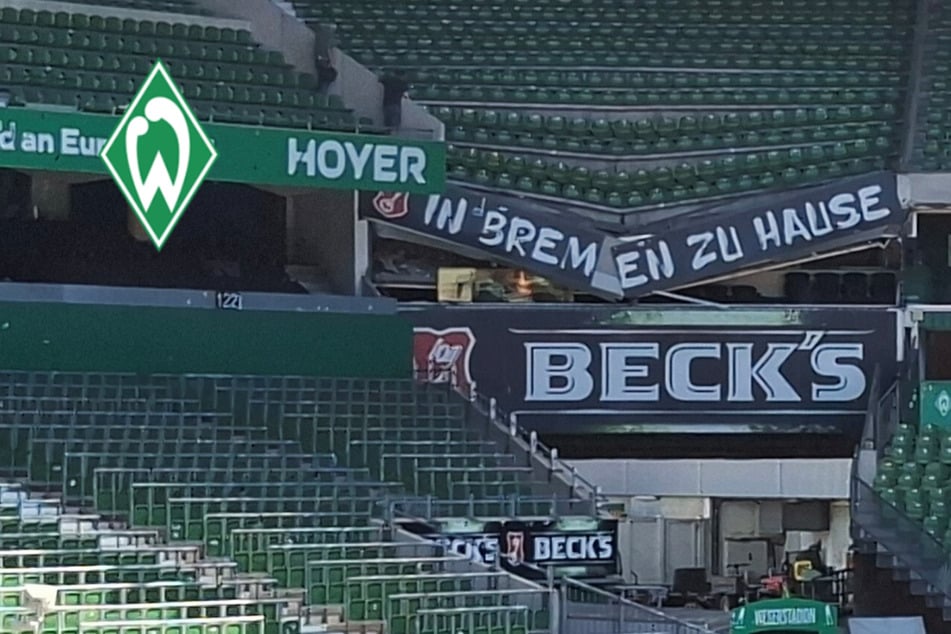 Tribüne im Weserstadion teilweise eingebrochen