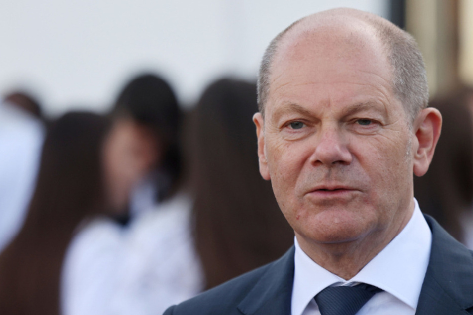 Bundeskanzler Scholz zu Gast in Köln: "Das ist eine sehr bewegende Aktivität"