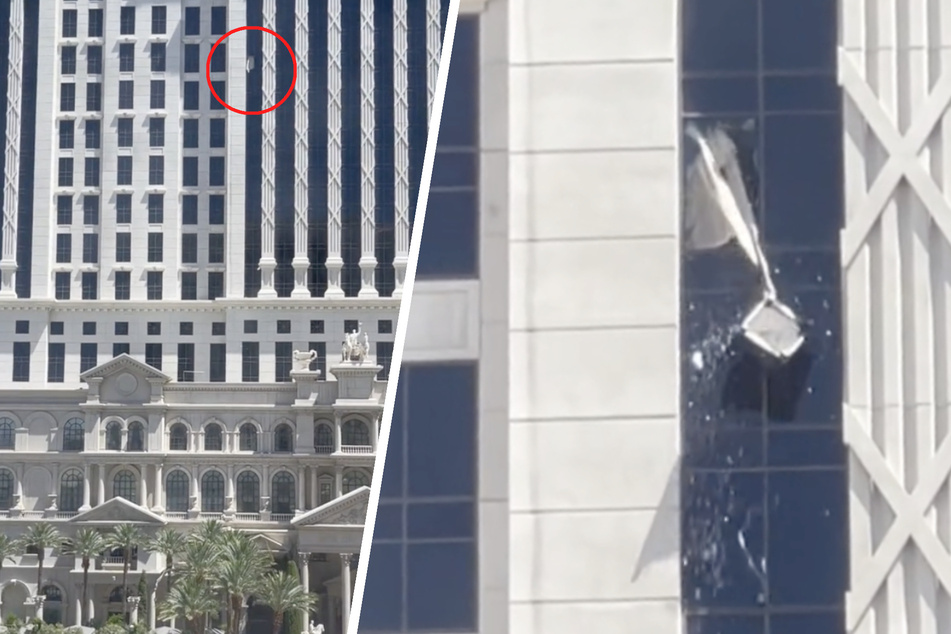 Geiselnahme im berühmten Casino-Hotel: Plötzlich fliegen Gegenstände aus dem 21. Stock