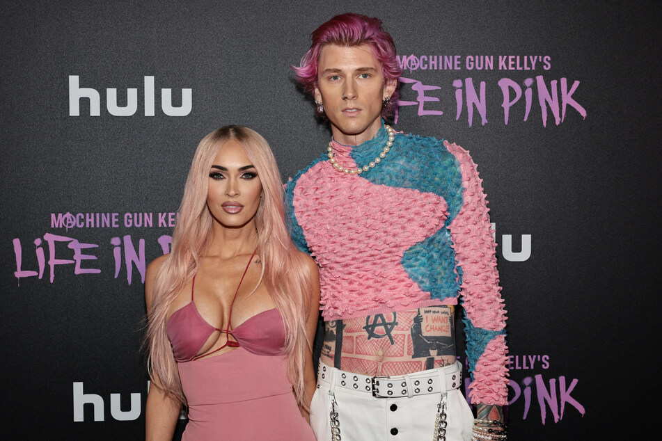 Megan Fox (l) and Machine Gun Kelly are apparently "not speaking" after the two reportedly got into an argument before the actor deleted her Instagram page.
