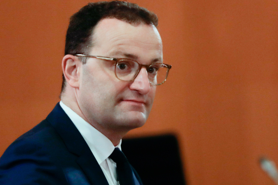 Jens Spahn (40, CDU) am Mittwoch kurz bevor er in Quarantäne ging.