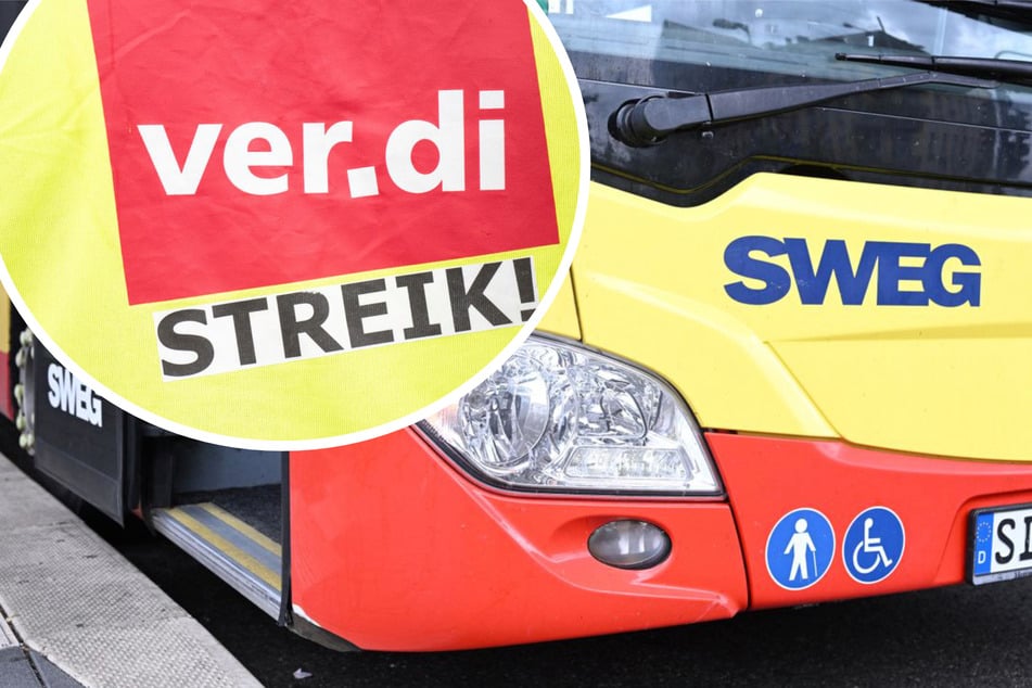 Komplettausfall zum Schulbeginn: Ver.di legt SWEG-Busverkehr in Baden-Württemberg lahm