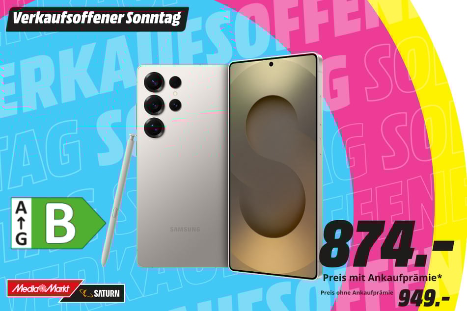 Samsung Galaxy S25 Ultra für 874 Euro mit Ankaufprämie.