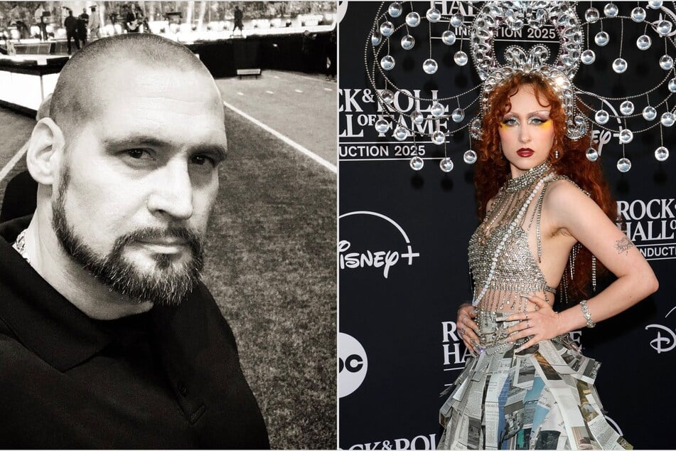 Pascal Duvier (l.) who was the security guard involved in the Chappell Roan incident has spoken out and taken full responsibility.