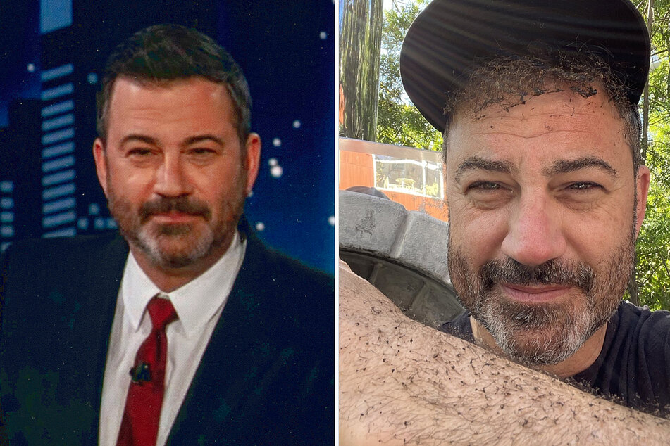 Jimmy Kimmel burned his hair while cooking Thanksgiving turkey... again?!