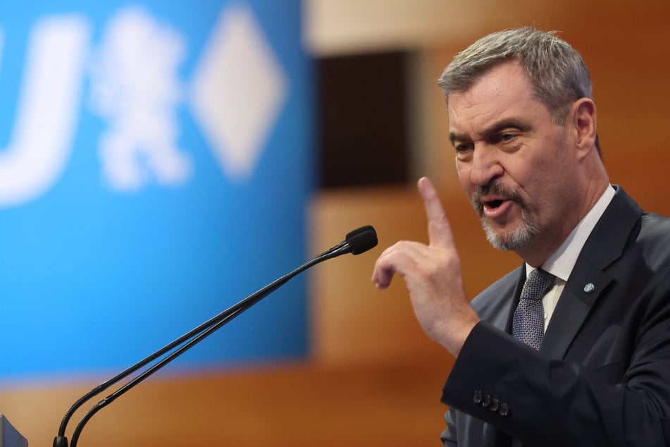 Kampfansage bei Parteitag: Söder bleibt CSU-Chef – mit bislang schlechtestem Ergebnis