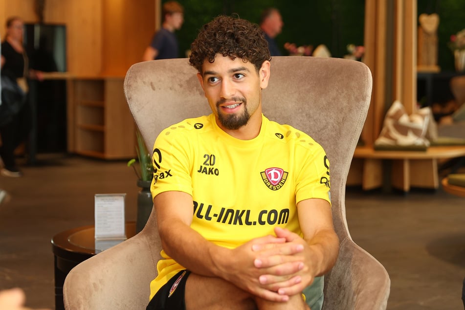 Ben Bobzien (23) sprach am Freitag während der Medienzeit im Trainingslager über seinen festen Wechsel zur SGD.